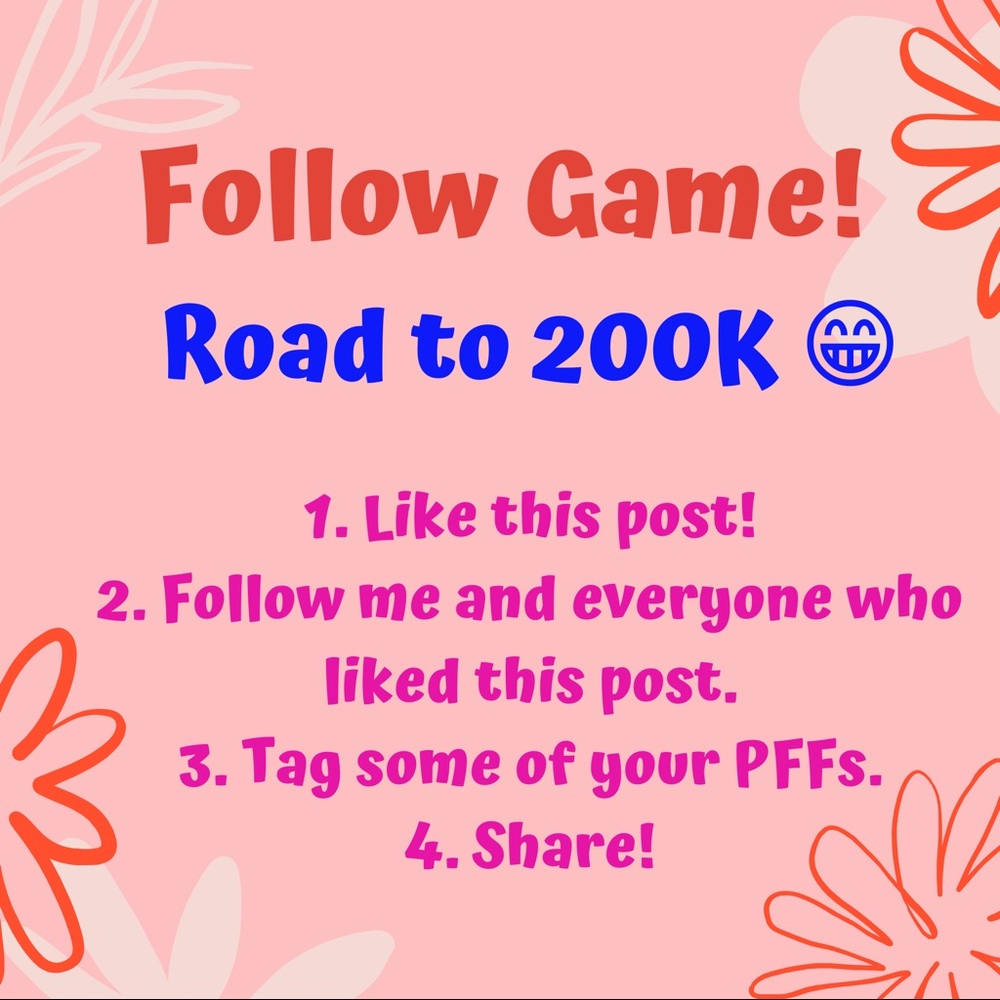 UPDATE: GOAL REACHED! 🎉🎉🎉 FOLLOW GAME 😁 - Picture 1 of 1